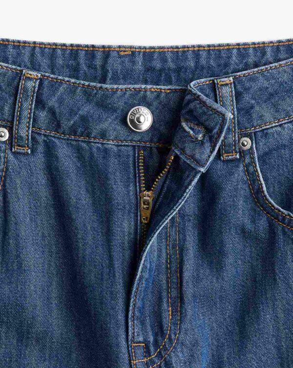 Women Wide High Cropped Jeans - Image 2