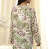 Women Pastel Green Floral Printed Short Kurta - Image 4